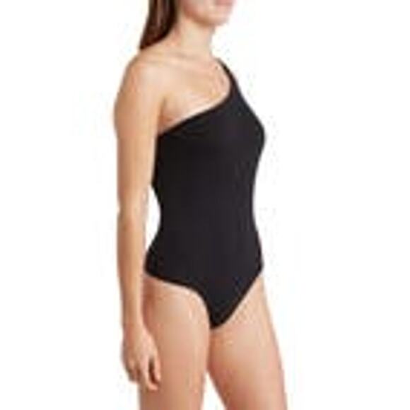 Melrose and Market Open Shoulder Brown‎ Bodysuit Small - Picture 1 of 4